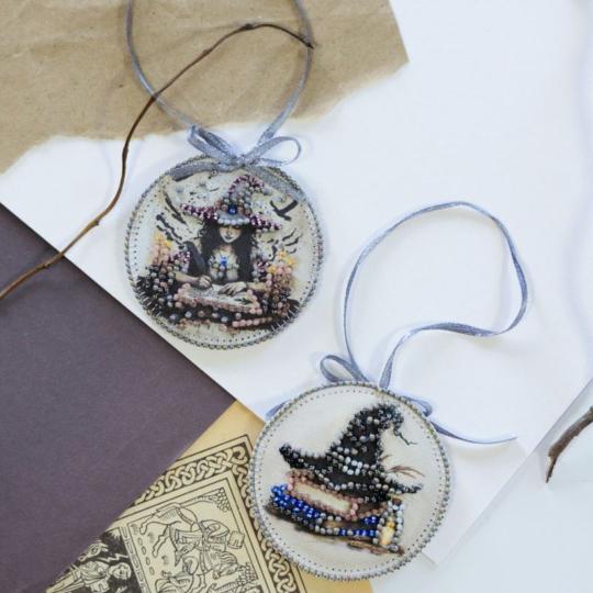 Enchanteresse  - Kit broderie perles - Abris Art