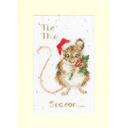 C'est la saison - Kit Carte de Voeux Noël - Bothy Threads