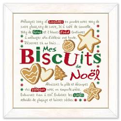 Mes Biscuits de Noël - Fiche point de croix (N044) - Lilipoints