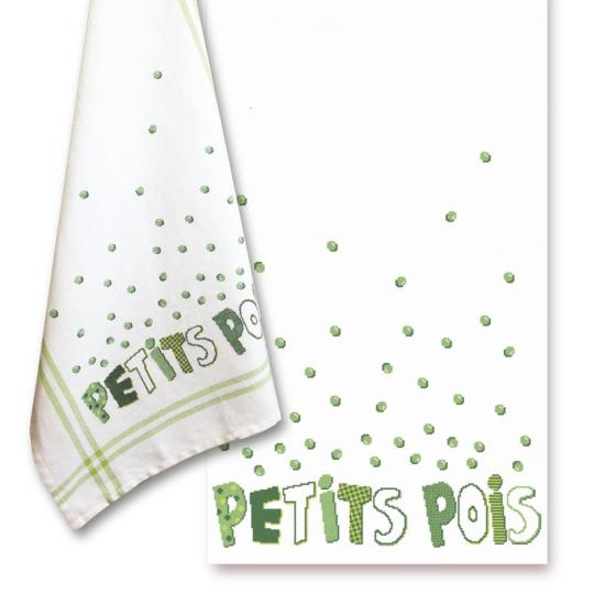 Les Petits Pois - Fiche point de croix - Lilipoints