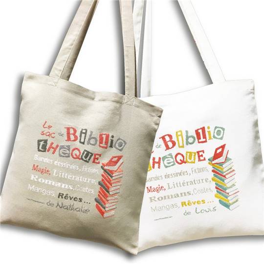 Le Sac de Bibliothèque - Fiche SAC07 - Lilipoints