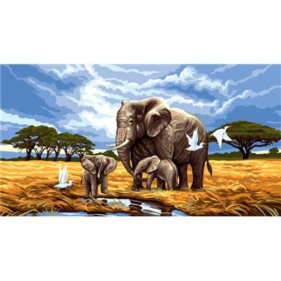 Safari - Canevas Pénélope - Luc Créations
