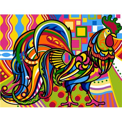 Color Coq - canevas pénélope - Margot de Paris