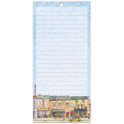 Bloc-notes magnétique « Market Street » – Emma Ball