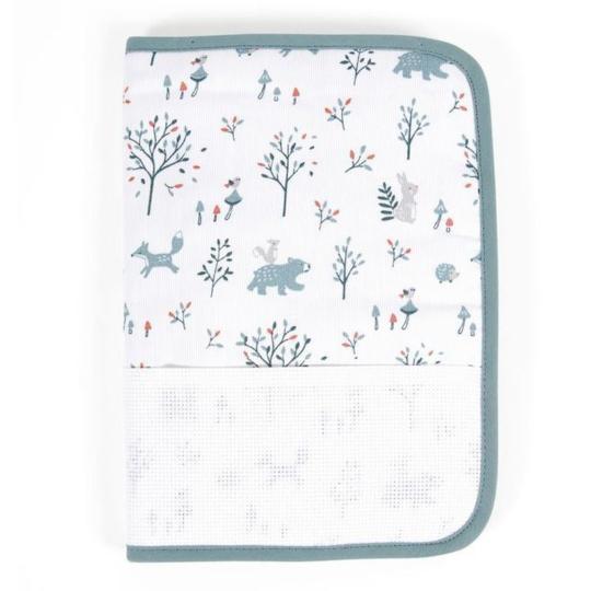 Protège carnet de santé à broder "Forêt Enchantée"- DMC