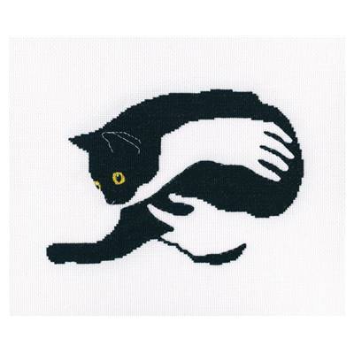 Among Black Cats • Mains - Kit Point de Croix - RTO