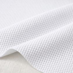 Toile Aïda 5.5 pts coloris blanc laize 150 cm - 29 x 150 cm