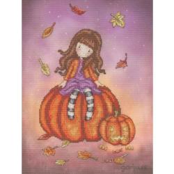 Pumpkin Perch - Kit Gorjuss par Bothy Threads