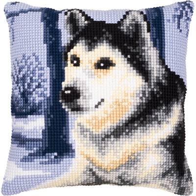 Le Husky - Kit Coussin Gros trous - Vervaco