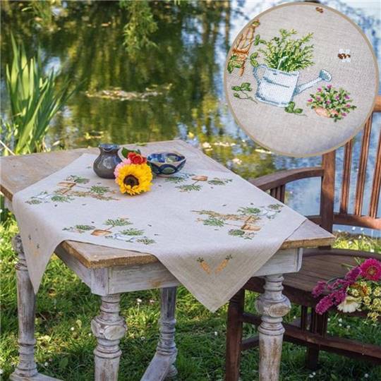 Matériels de Jardin • Nappe à broder - Vervaco