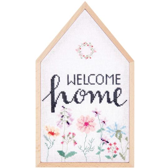Welcome Home - Kit point de croix - Rico design