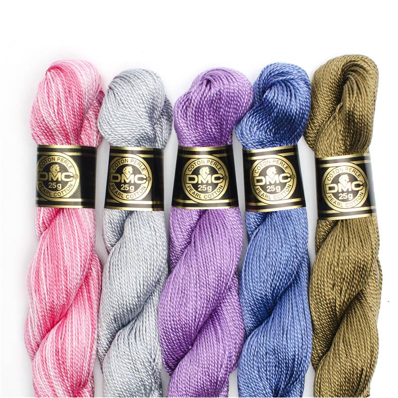 DMC Coton Perle Taille Du Filetage 8 B5200 – Par 10 Gram Boule