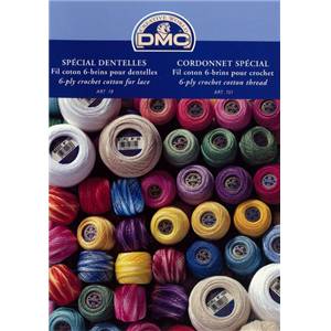 Nuancier DMC Cordonnet/Dentelle art.151-19 W151A
