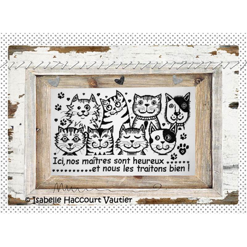 Fiches De Broderie Point De Croix Compte Sur Les Chats Chez Univers Broderie Fiches De Broderie Point De Croix Compte Sur Les Chats Chez Univers Broderie