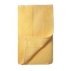 Serviette invité à broder Jaune