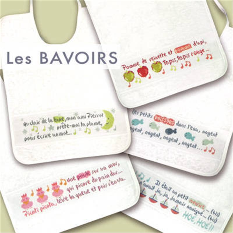 Les Bavoirs Lilipoints Fiche Point De Croix Univers Broderie