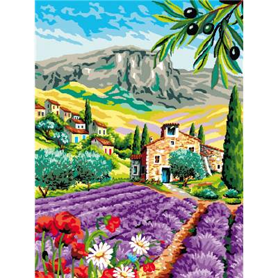 Provence canevas - Luc Créations (livré seul)