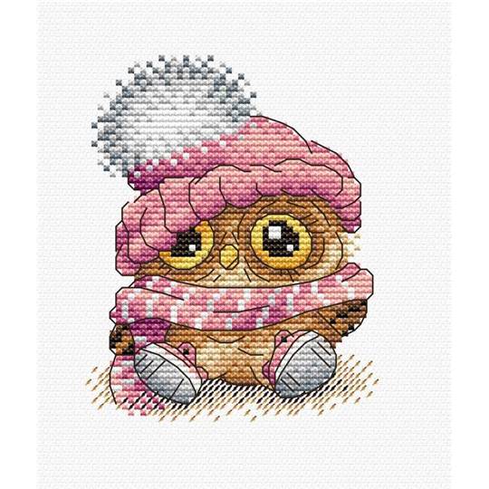 Chouette Tricot - Kit point de croix - MP Studia