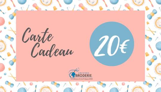 Carte Cadeau 20€