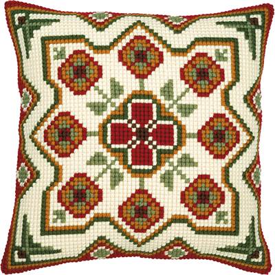 Géométrique - Kit Coussin Gros trous - Vervaco