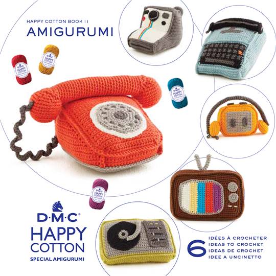 Livret Idées Crochet Happy Cotton Amigurumi N°11 - DMC