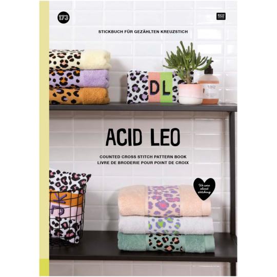 Livret à broder ACID LEO • n°173 - Rico Design