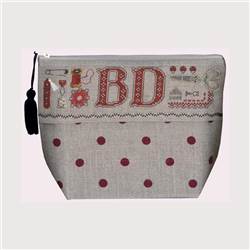 Trousse Couture Initiales à broder - Le Bonheur des Dames