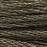 Fil à broder mouliné DMC coloris 3787 Loup Gris