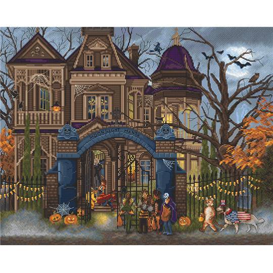 Moonlight Manor - Kit point de croix Halloween - LETISTITCH