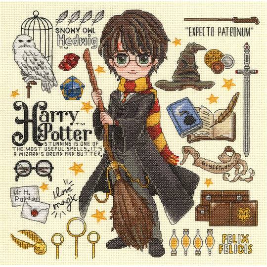 Harry Potter - Kit point de croix - Dimensions