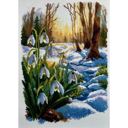 Le Printemps arrive - Kit point de croix - Riolis