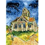 Eglise d'Auvers sur Oise (Van Gogh) - Canevas Pénélope - SEG de Paris