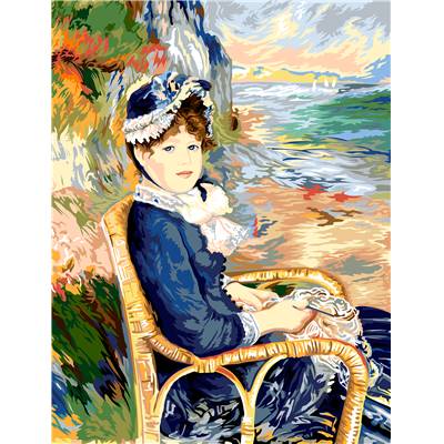 Canevas Pénélope Au Bord de Mer (Renoir) - SEG de Paris