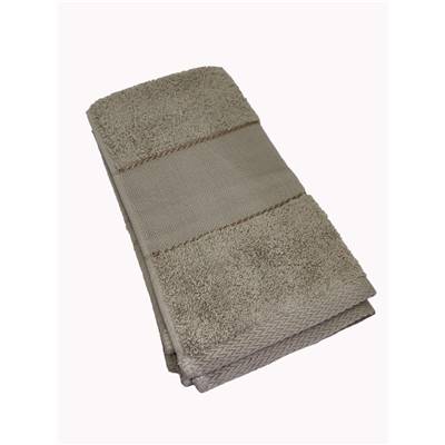 Serviette Invité à broder 30 x 55 cm - Taupe