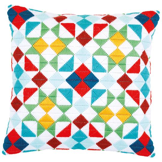 Losanges - Coussin point lancé - Vervaco