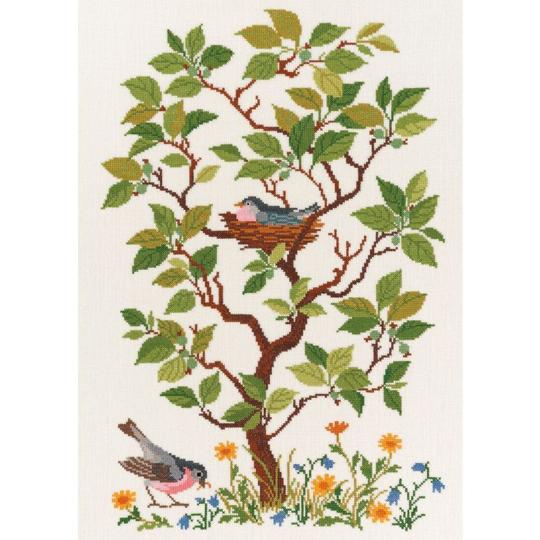 Été, oiseaux dans un arbre – Kit  Eva Rosenstand