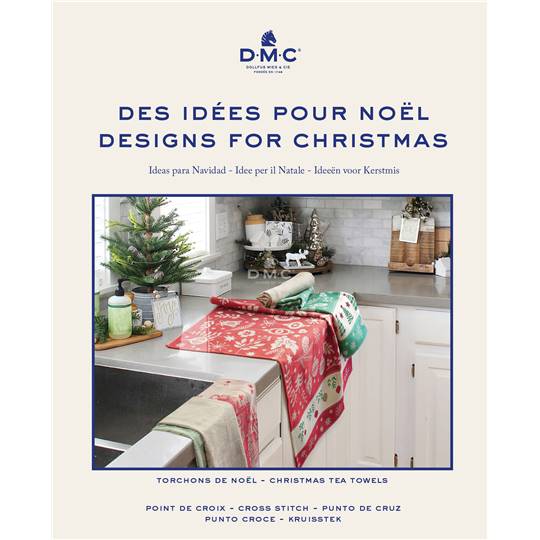 Livret Idées à broder pour Noël - Torchons de Noël - DMC
