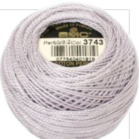 Bobine Fil Coton perlé DMC n°12 - 3743 Brume de rose