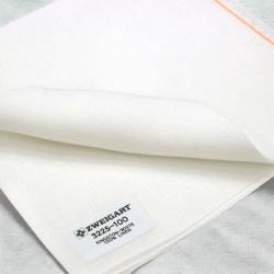 Toile lin 22 fils Kingston Zweigart - Blanc (100)