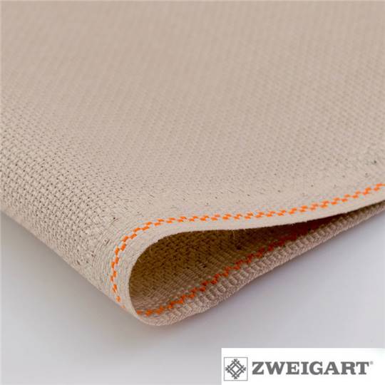 Toile Zweigart Aïda Nougat 7 pts (3793/3021)