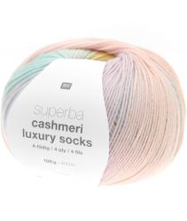Pelote Laine à Chaussettes Superba Cashmeri Luxury Socks 4 fils - Rico Design