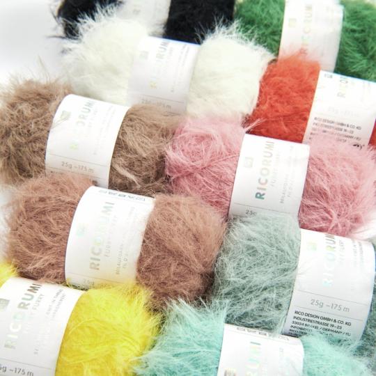 Ricorumi Furry Furry – fil effet fourrure 25 g (175 m)
