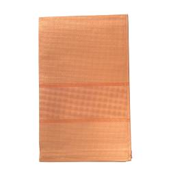 Torchon Nid d'abeille à broder 100% coton - Orange