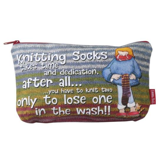Trousse Zippée "Sock Knitters" – Emma Ball