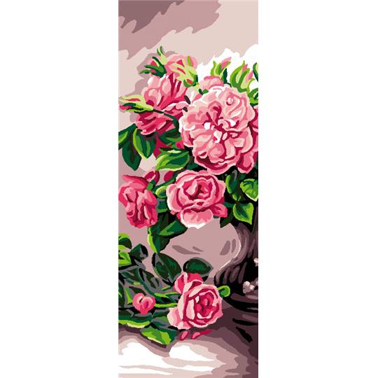 Les Roses - Canevas Pénélope - Luc Créations