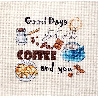 Coffee Time - Kit point de croix - LETISTITCH