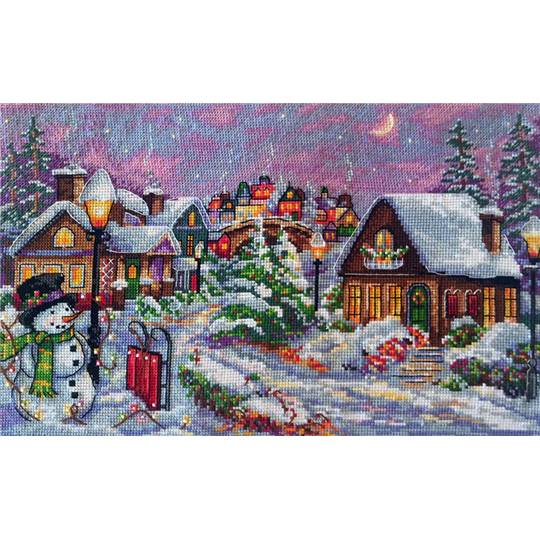 Nuit de Noël - Kit point de croix - Merejka