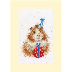 Guinea Be A Great Day - Kit Carte de Voeux - Bothy Threads