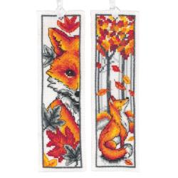 Kit Marque-Pages Renards (lot de 2)  - Vervaco