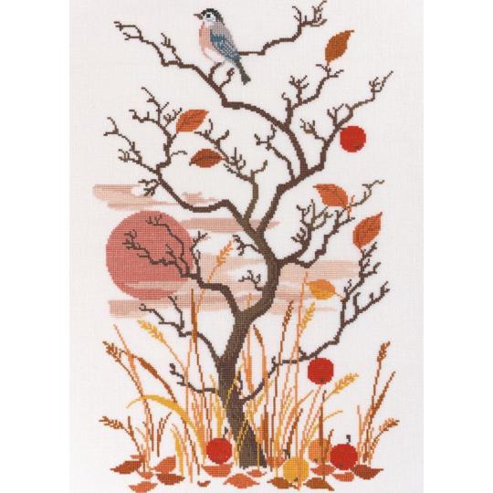 Hiver, oiseaux dans un arbre – Kit  Eva Rosenstand